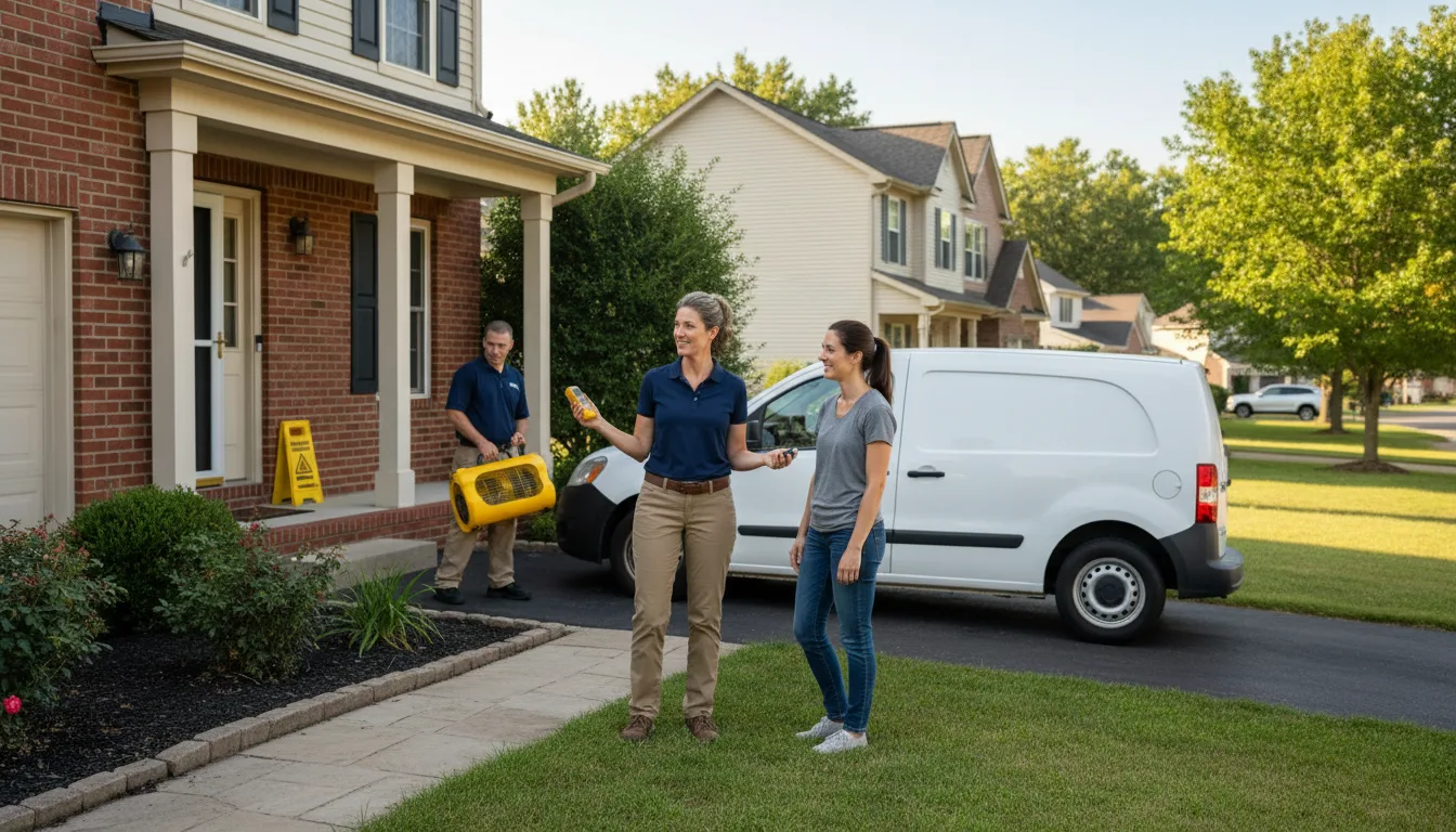 Residential water damage restoration in Indian Valley, ID